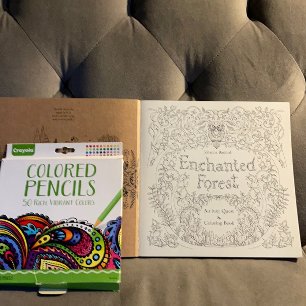 Johanna Basford Enchanted Forest Coloring Book